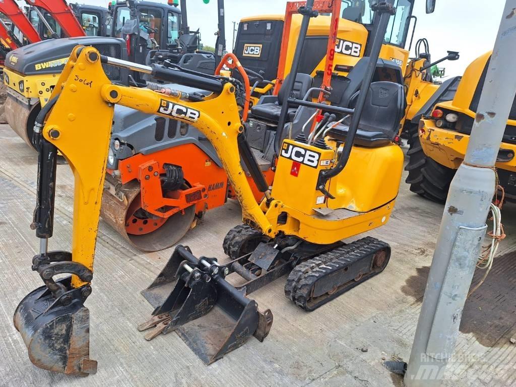 JCB 8008 Mini ekskavatörler, 7 tona dek