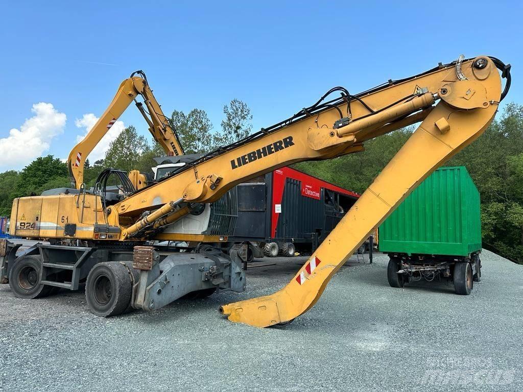 Liebherr A 924C-HD Lastik tekerli ekskavatörler