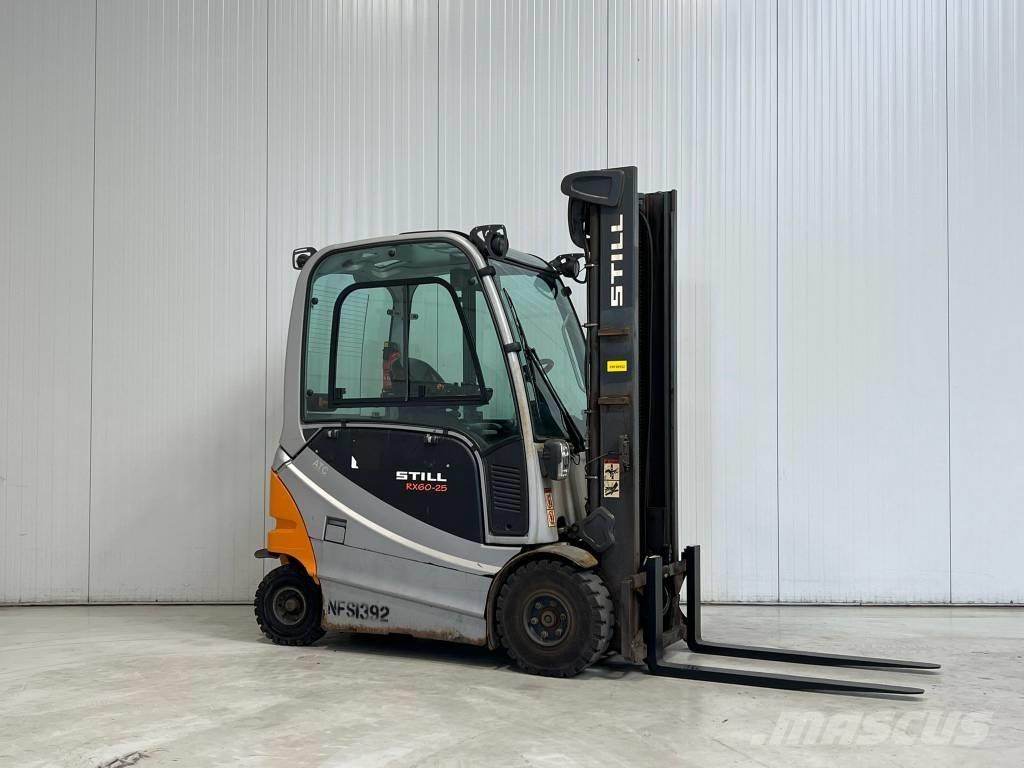 Still RX60-25 Elektrikli forkliftler
