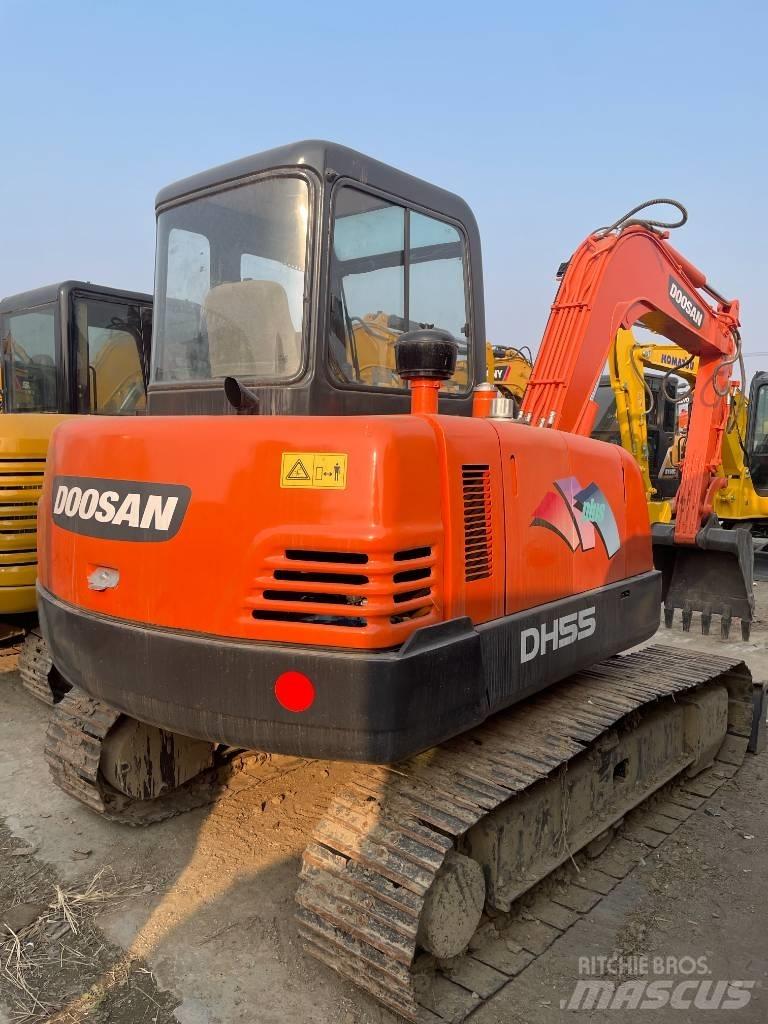 Doosan DH 55 Mini ekskavatörler, 7 tona dek