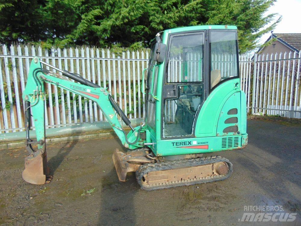 Terex HR 12 Mini ekskavatörler, 7 tona dek