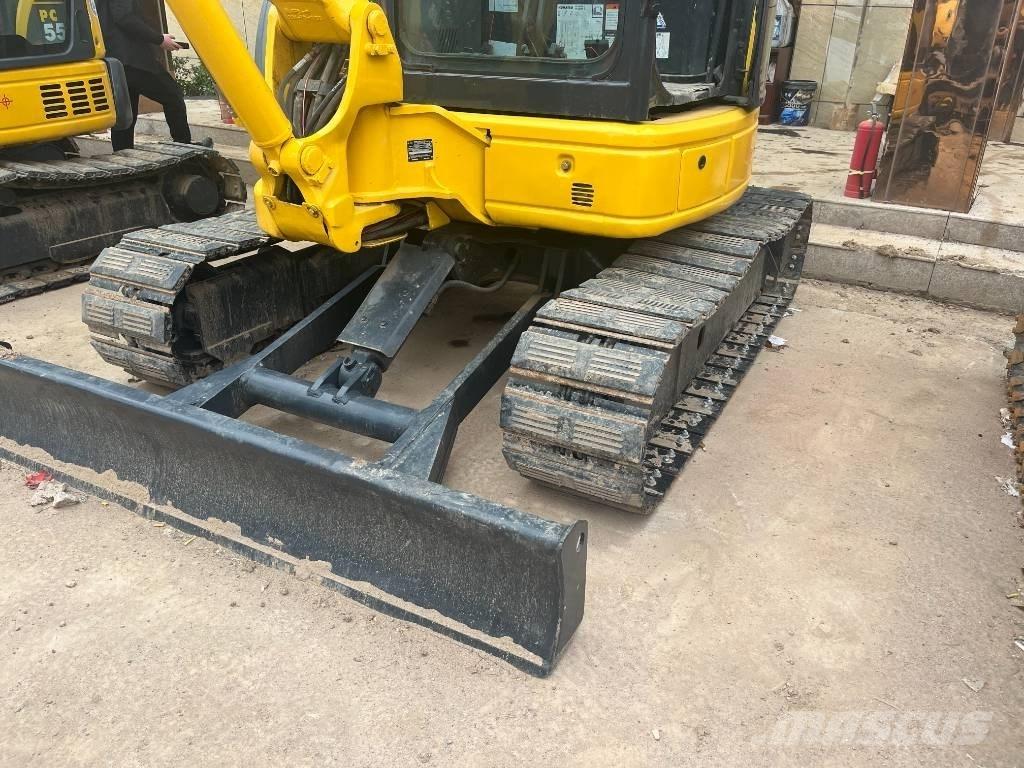 Komatsu PC 50 MR Mini ekskavatörler, 7 tona dek