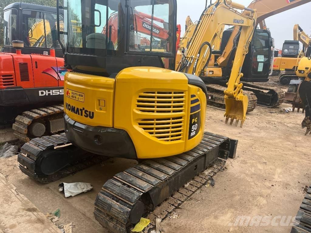 Komatsu PC 50 MR Mini ekskavatörler, 7 tona dek