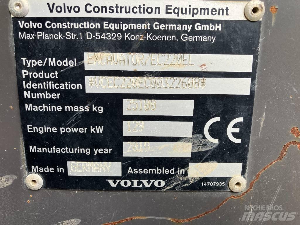 Volvo EC 220 E Paletli ekskavatörler