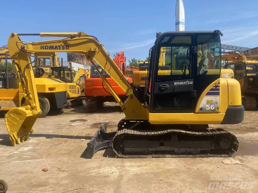 Komatsu PC56 Paletli ekskavatörler