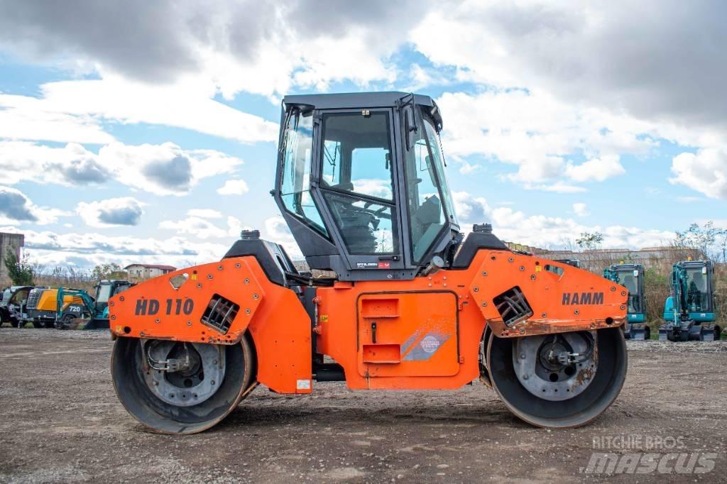 Hamm HD 110 Çift tamburlu silindirler