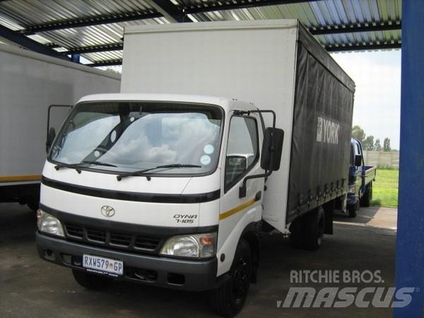 Toyota Dyna 7105 Kayar tenteli kamyonlar