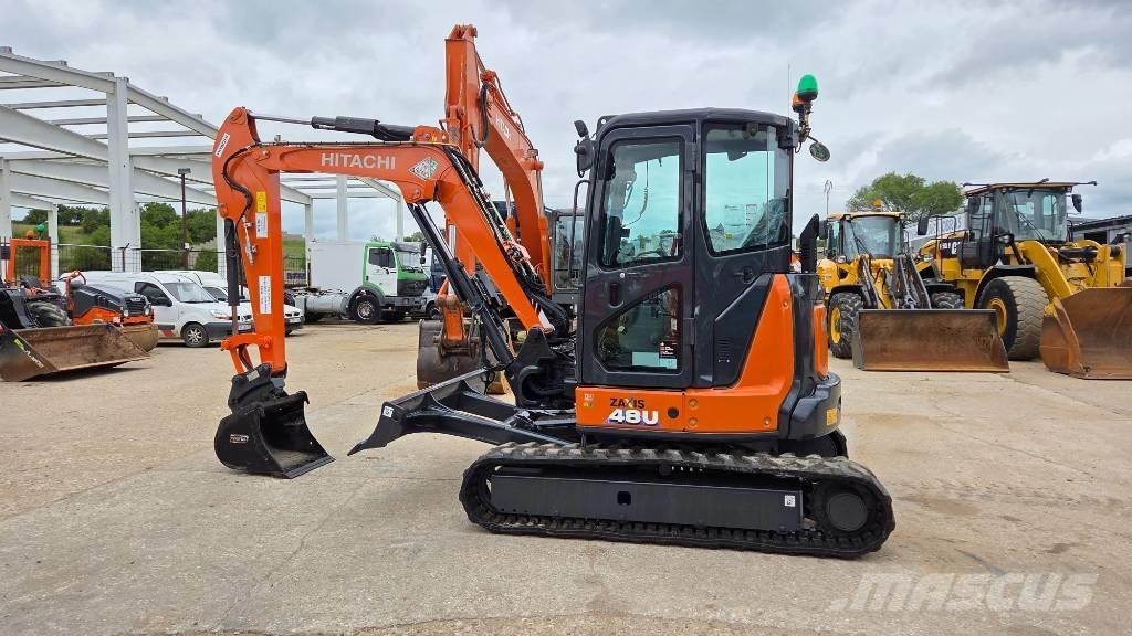 Hitachi ZX 48 U-6 Mini ekskavatörler, 7 tona dek
