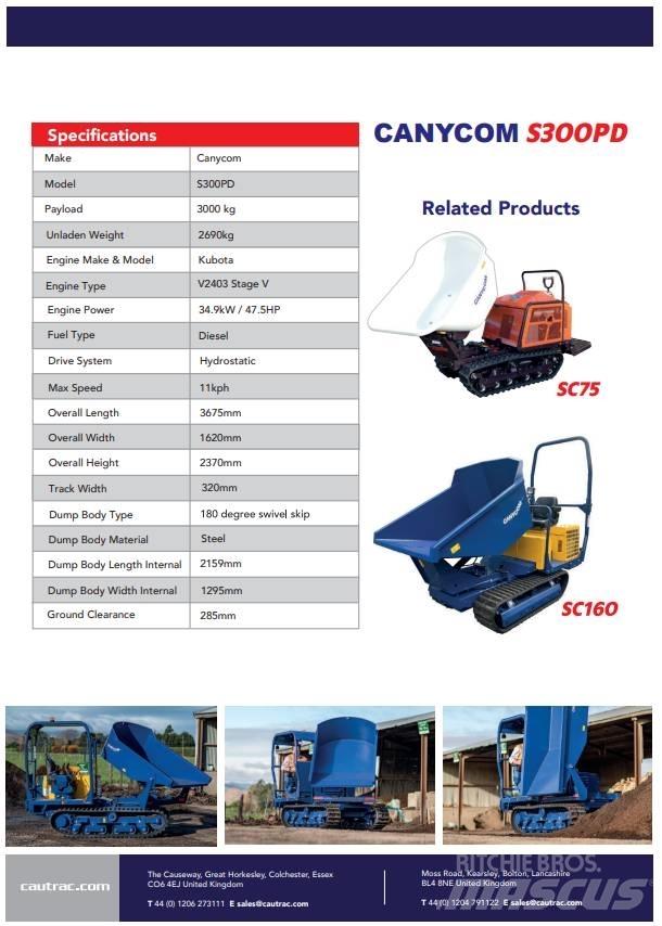 Canycom s300 Paletli damperler