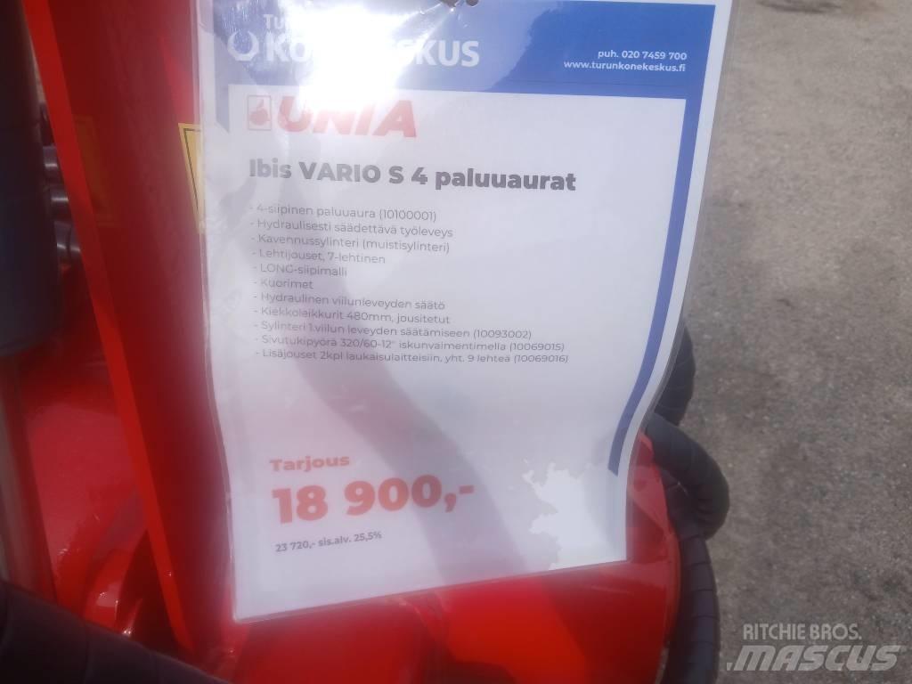 Unia Vario 4S Döner pulluklar