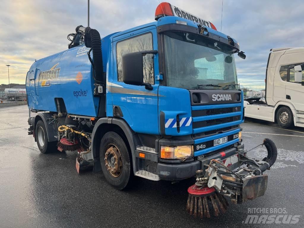 Scania P94DB Atik kamyonlari