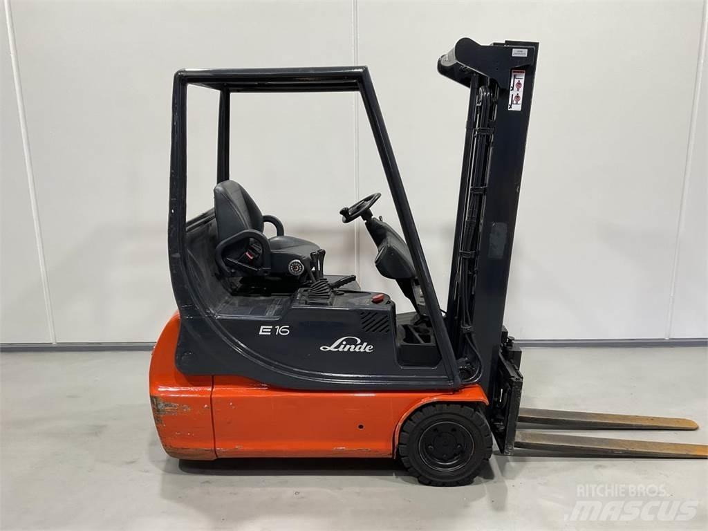 Linde E16C Elektrikli forkliftler