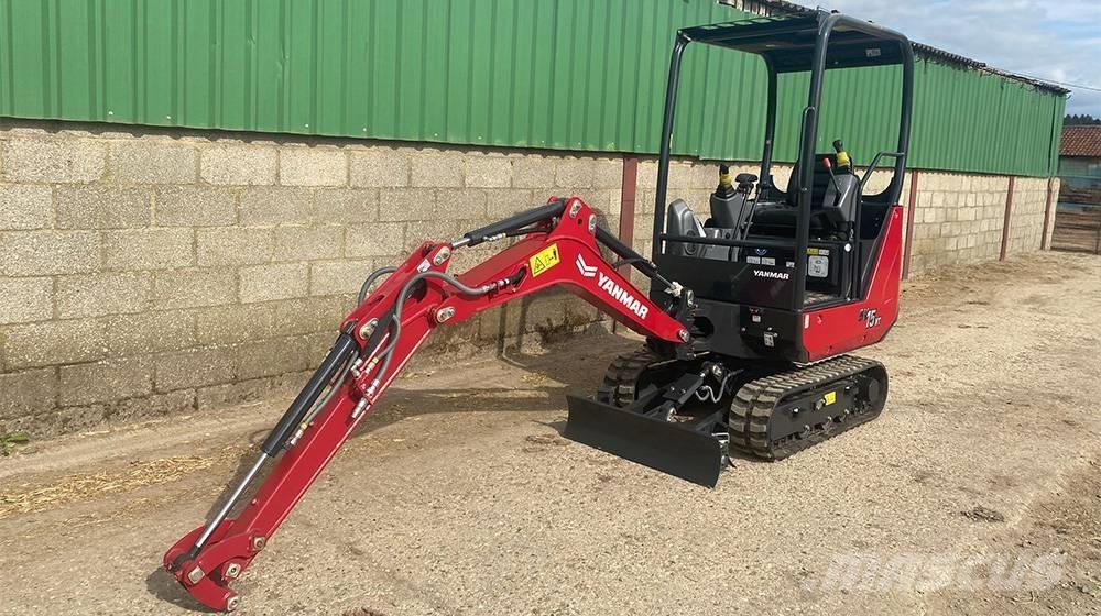 Yanmar SV 15 Mini ekskavatörler, 7 tona dek