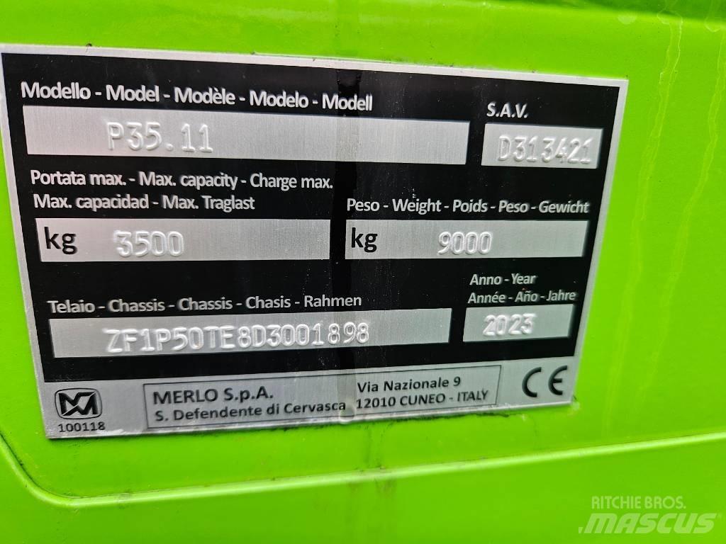 Merlo TF35.11 Teleskopik yükleyiciler