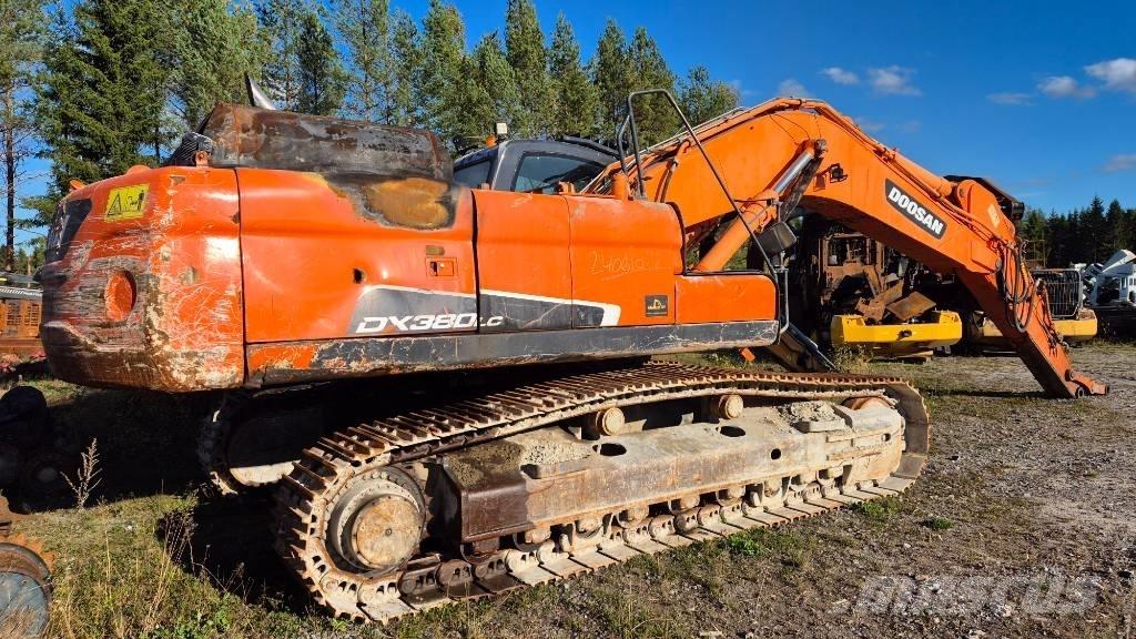 Doosan DX 380 LC Paletli ekskavatörler