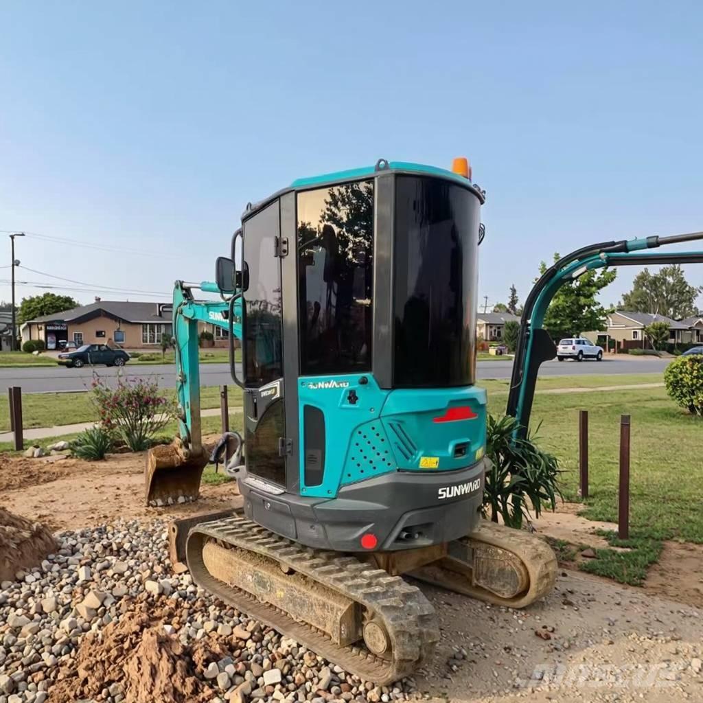 Sunward SWE 25 UF Mini ekskavatörler, 7 tona dek