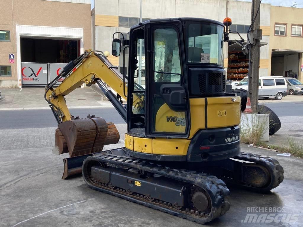 Yanmar Vio50-6 Mini ekskavatörler, 7 tona dek