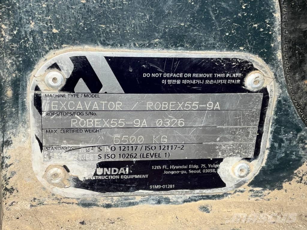 Hyundai Robex 55-9 A Kabin