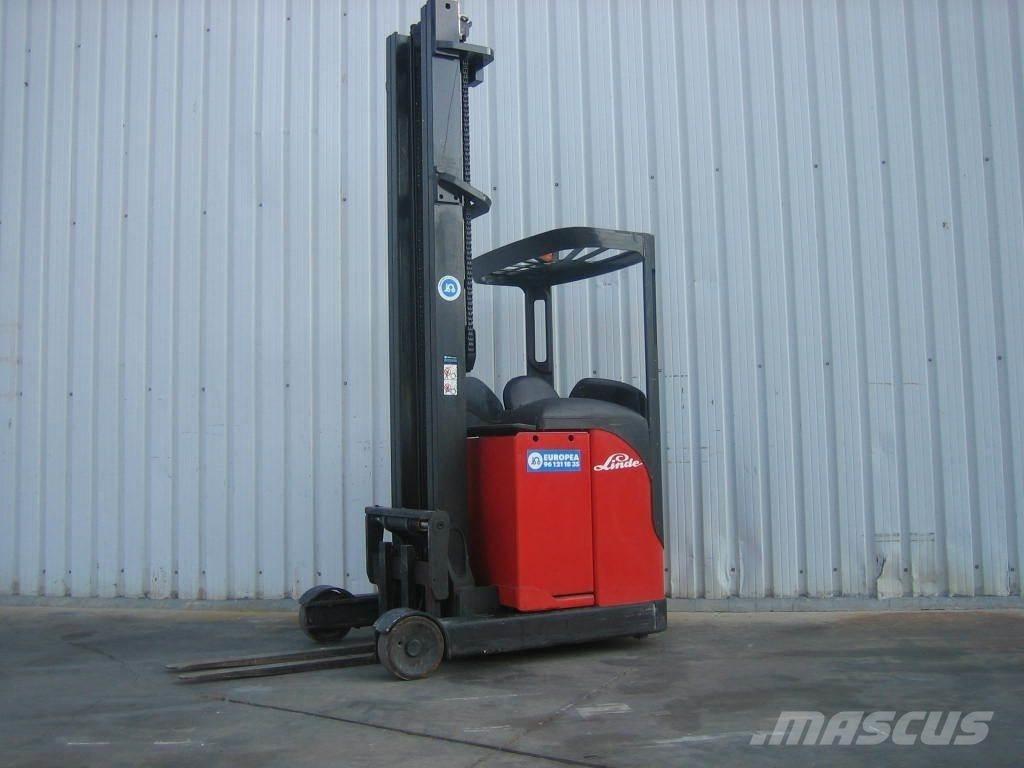 Linde R14 03 Reach truck - depo içi istif araçları