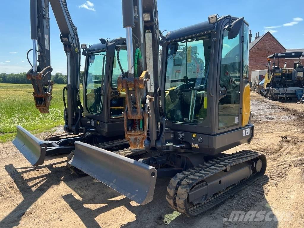 Volvo EC 35 D Mini ekskavatörler, 7 tona dek