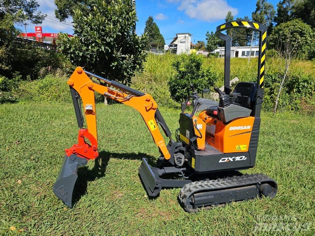 Doosan DX 10 Z Mini ekskavatörler, 7 tona dek