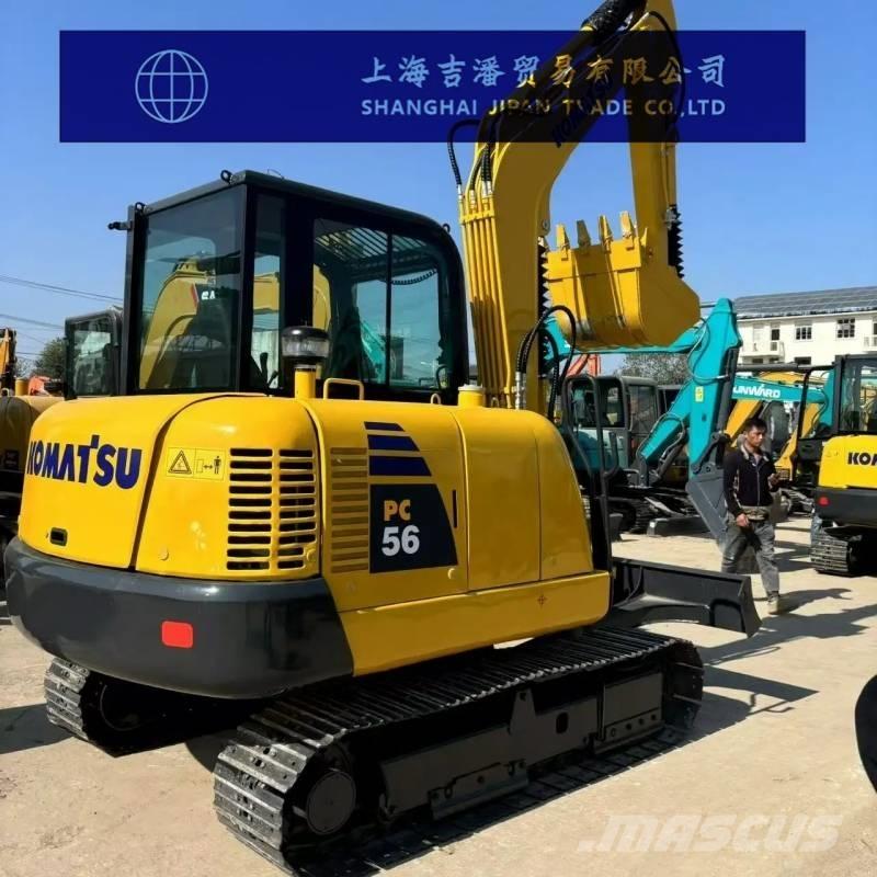 Komatsu PC 56 Mini ekskavatörler, 7 tona dek