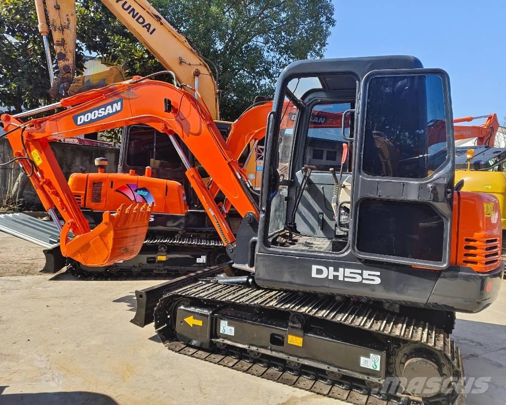 Doosan DH 55 Mini ekskavatörler, 7 tona dek