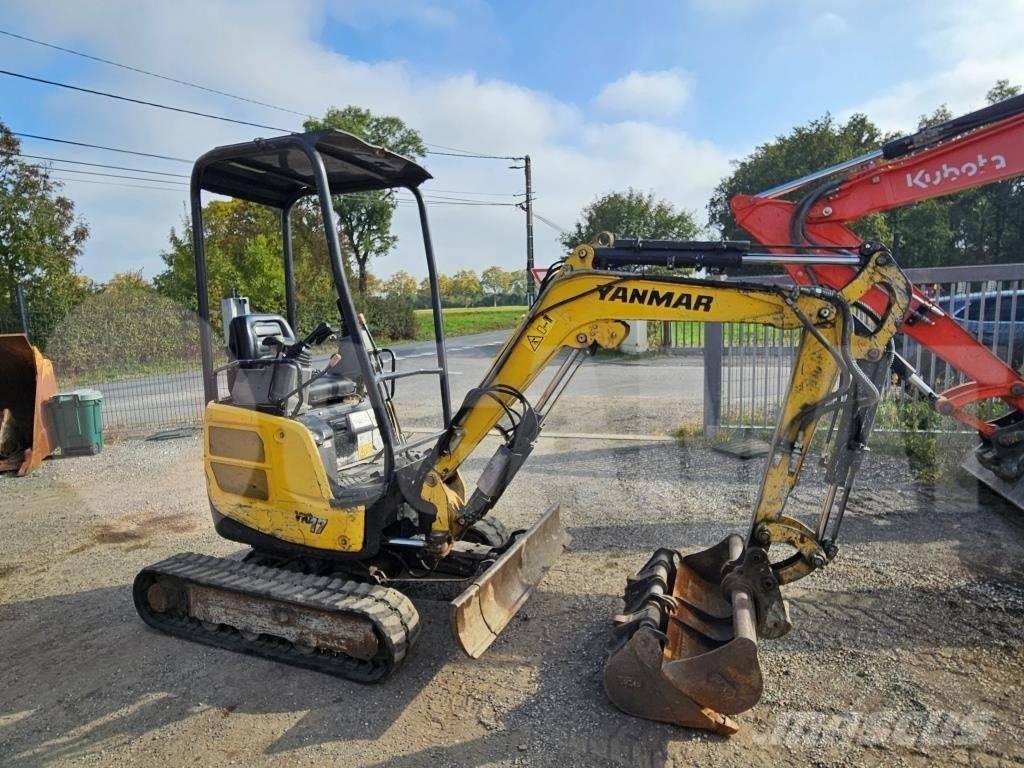 Yanmar Vio 17 Mini ekskavatörler, 7 tona dek