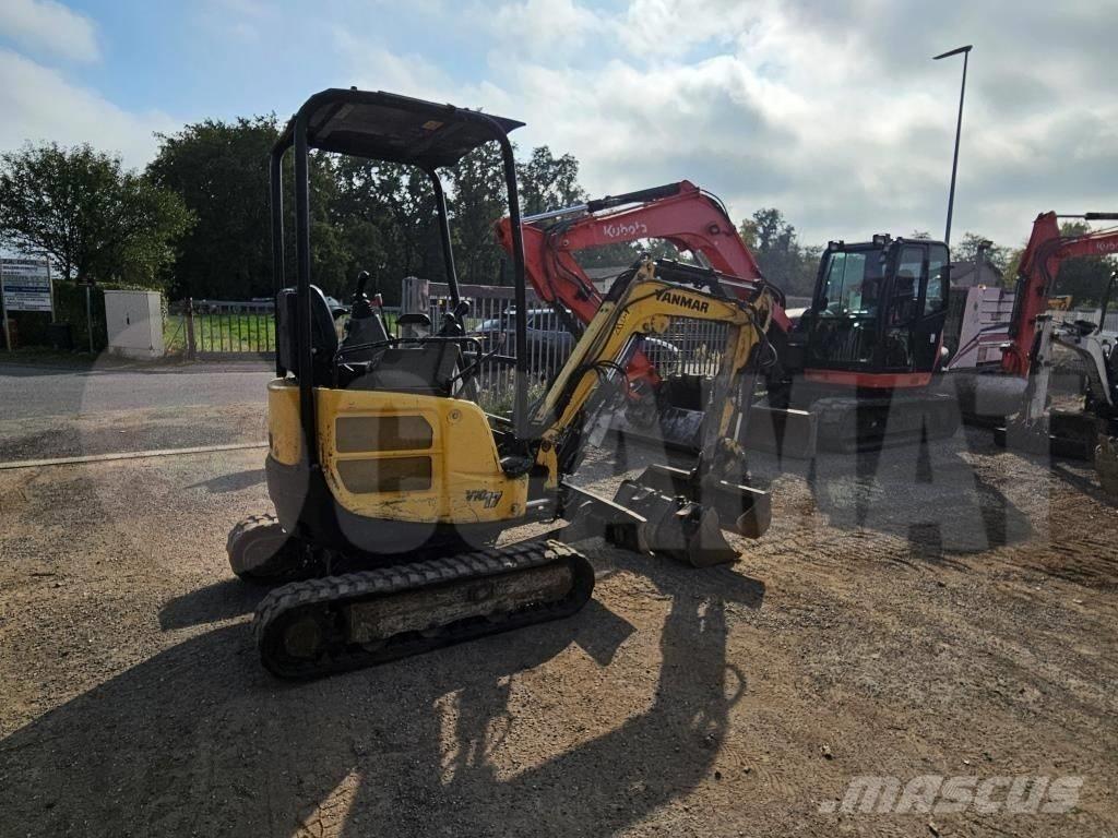 Yanmar Vio 17 Mini ekskavatörler, 7 tona dek