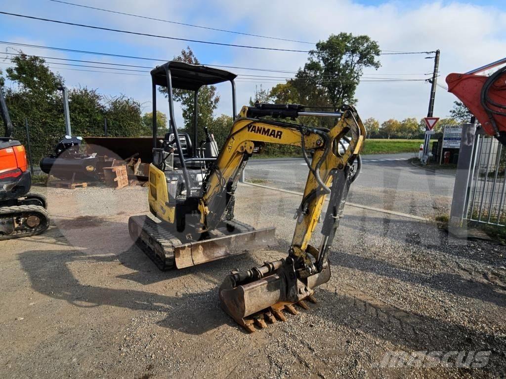 Yanmar Vio 17 Mini ekskavatörler, 7 tona dek