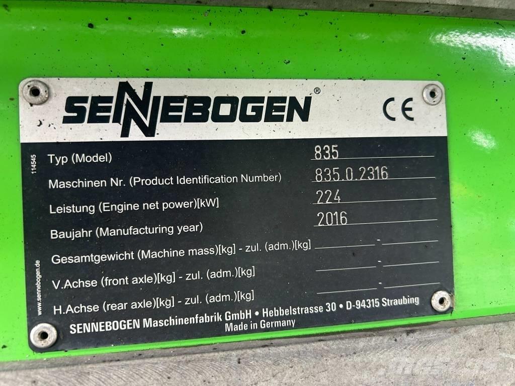 Sennebogen 835 M Atık taşıma araçları