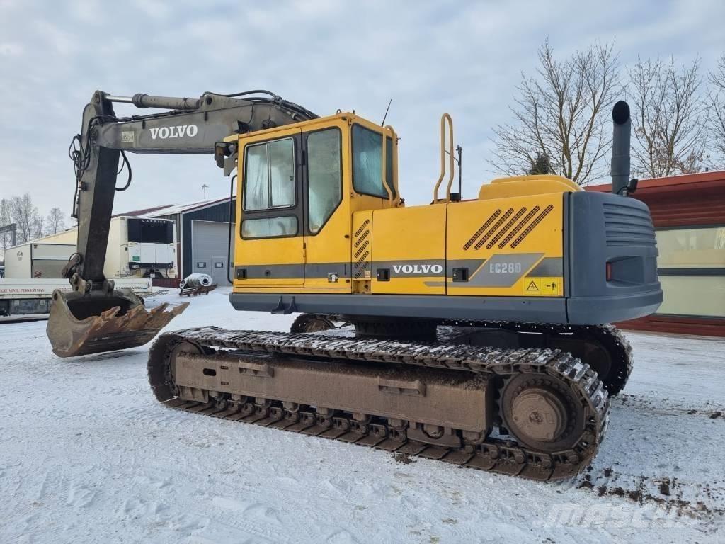 Volvo EC280 LC Paletli ekskavatörler