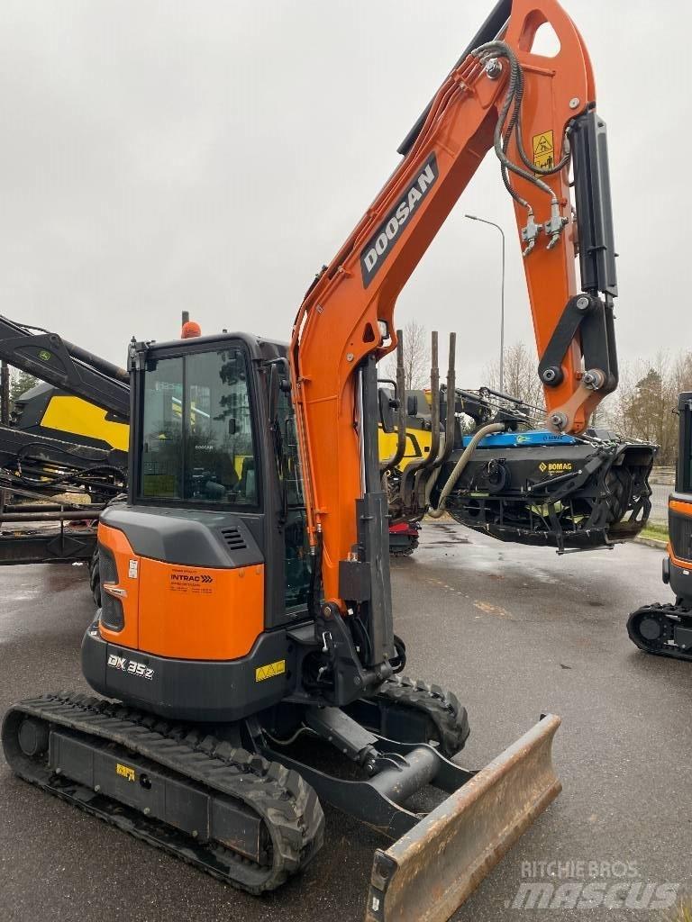 Doosan DX 35 Z-7 Mini ekskavatörler, 7 tona dek
