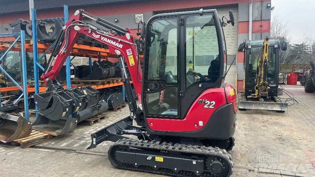 Yanmar SV 22 Mini ekskavatörler, 7 tona dek