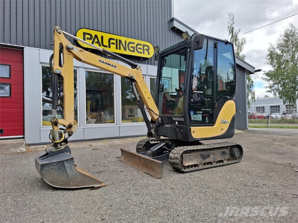 Yanmar SV 18 Mini ekskavatörler, 7 tona dek