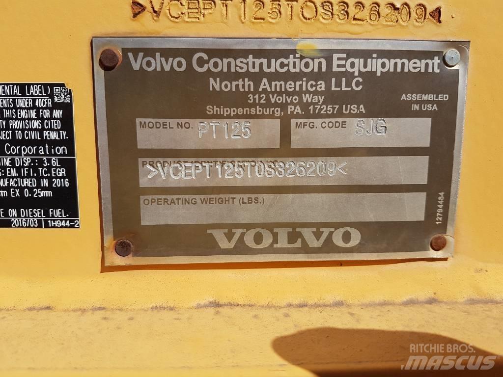 Volvo PT125 Pnömatik lastikli silindirler