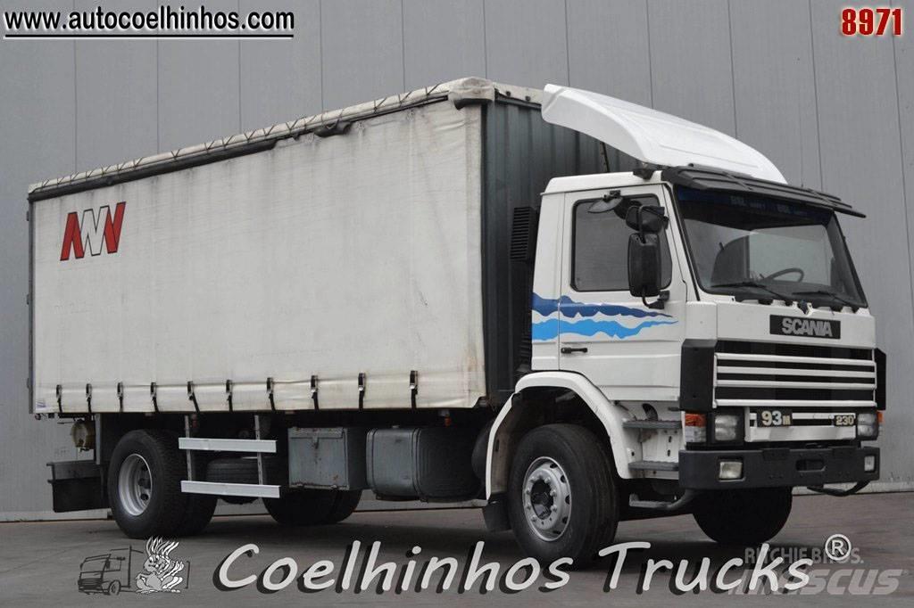 Scania 93M 230 Kayar tenteli kamyonlar