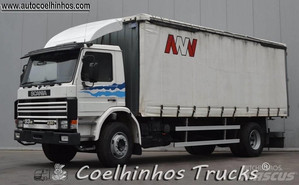 Scania 93M 230 Kayar tenteli kamyonlar
