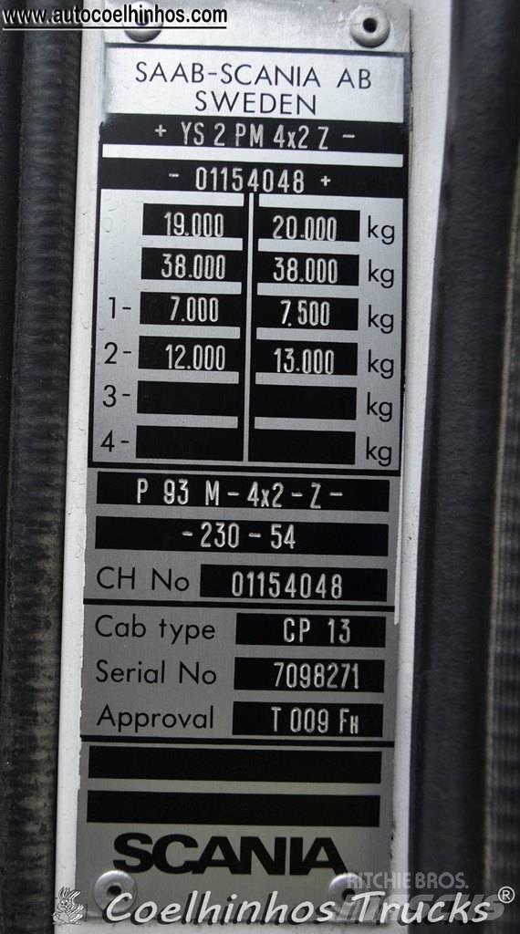 Scania 93M 230 Kayar tenteli kamyonlar