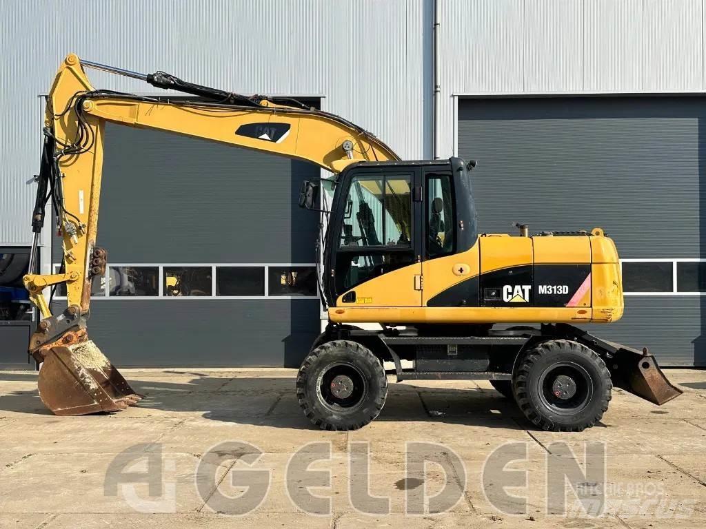 CAT M313D Lastik tekerli ekskavatörler