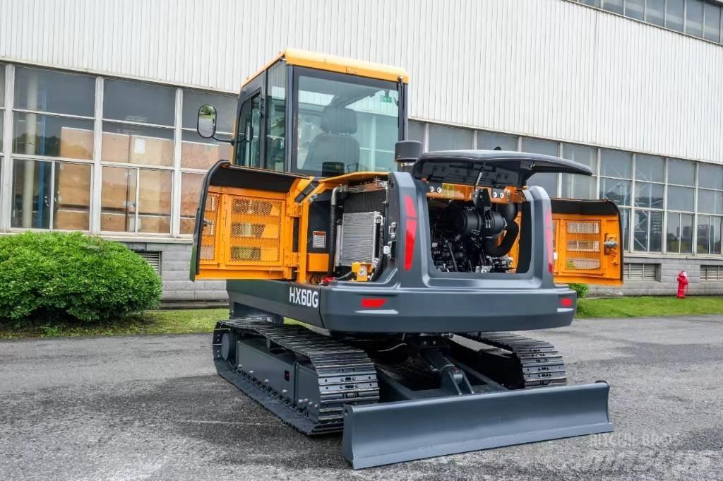 Hyundai HX 60 Lastik tekerli ekskavatörler