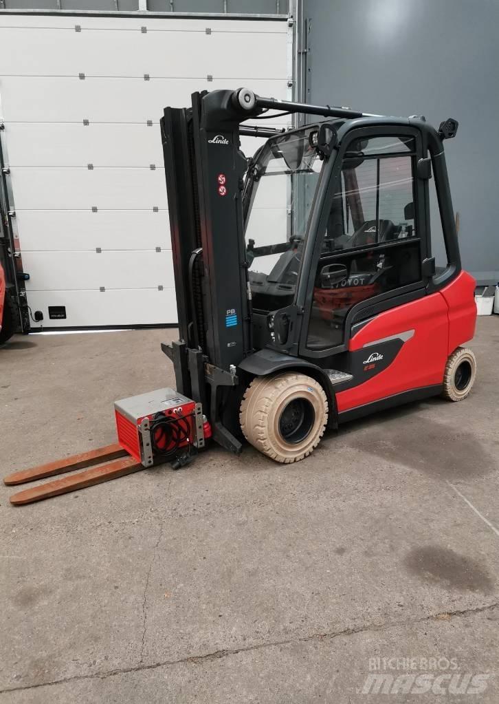 Linde E35L-01 Elektrikli forkliftler