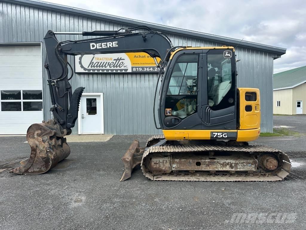 John Deere 75G Paletli ekskavatörler