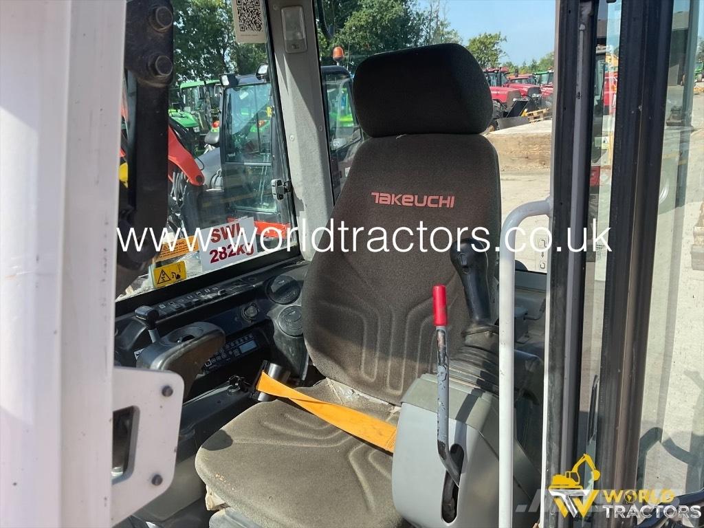 Takeuchi TB 230 Mini ekskavatörler, 7 tona dek
