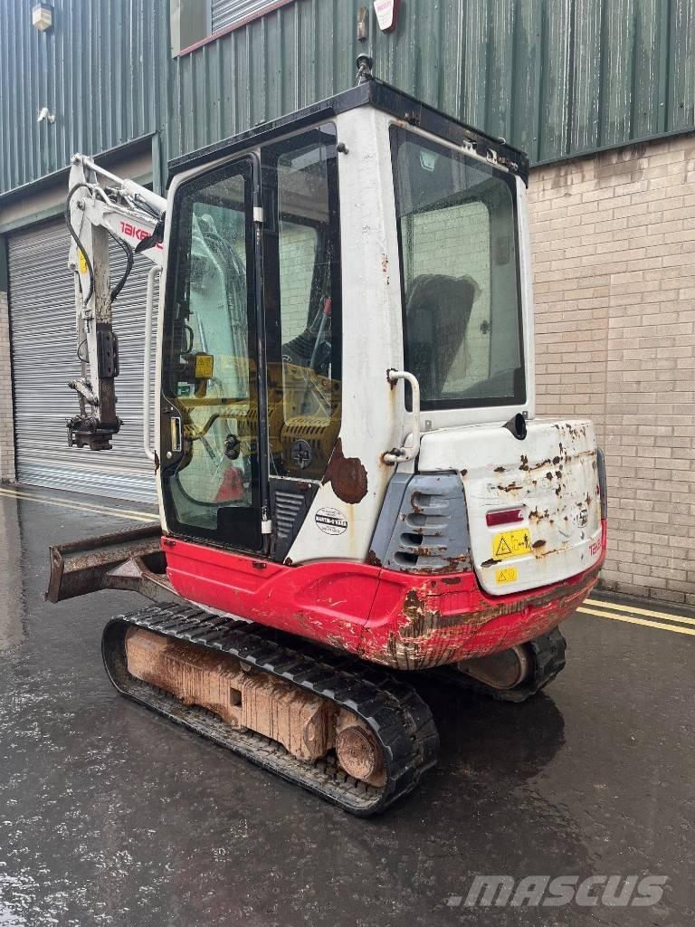 Takeuchi TB 228 Mini ekskavatörler, 7 tona dek
