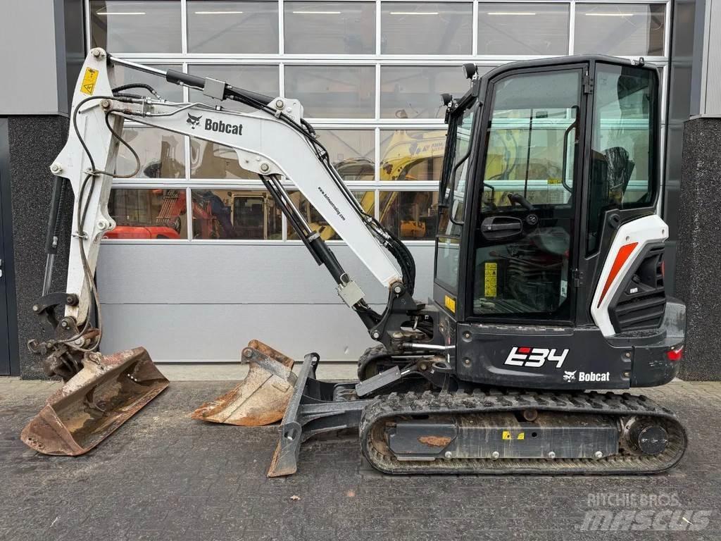 Bobcat E34 Mini ekskavatörler, 7 tona dek