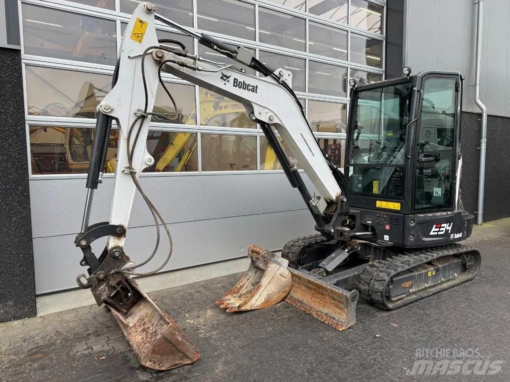 Bobcat E34 Mini ekskavatörler, 7 tona dek