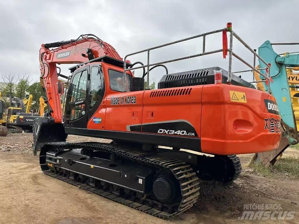 Doosan DX 340 LCA Paletli ekskavatörler