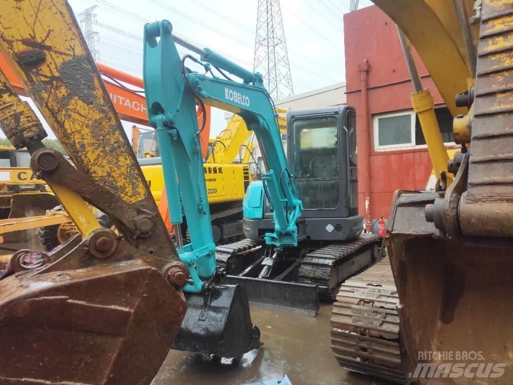Kobelco SK 55 SR Mini ekskavatörler, 7 tona dek