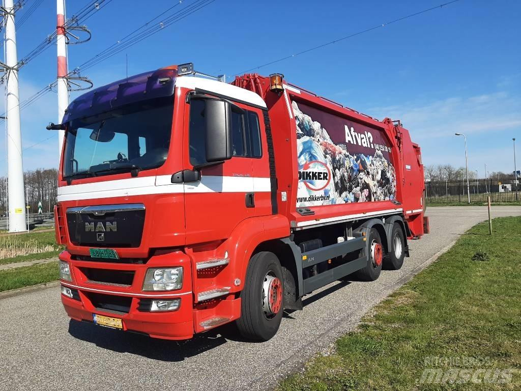 MAN tga 26.320 Atik kamyonlari
